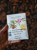Aruntam Biancomangiare almond and lemon vegan white 48% bar, photographed at Curate