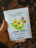 Aruntam Ecuador Manabí 48% white chocolate bar, photographed at Curate