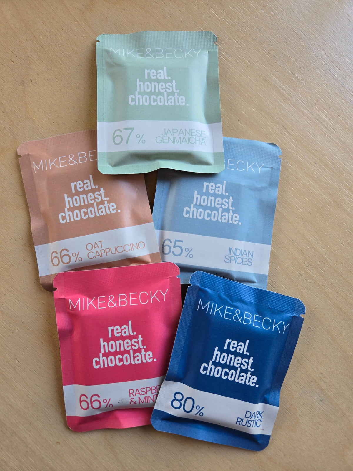 Mike & Becky mini-bar assortment; each flavor is sold separately